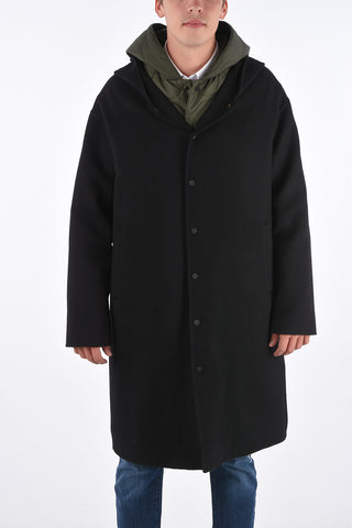 EMPORIO Padded Hooded Coat