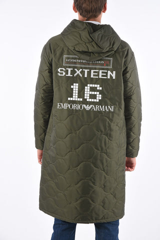 EMPORIO Padded Hooded Coat