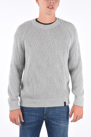 ARMANI EXCHANGE ribbed crewneck sweater