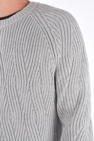 ARMANI EXCHANGE ribbed crewneck sweater