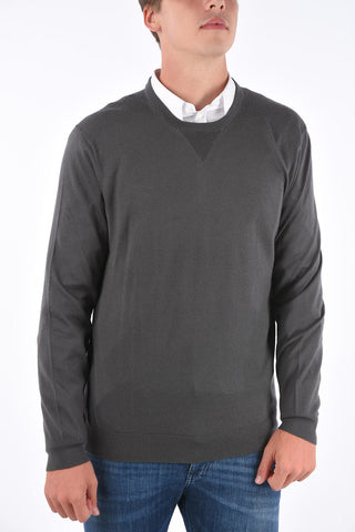 ARMANI EXCHANGE maglia girocollo in lana vergine