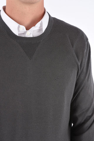 ARMANI EXCHANGE maglia girocollo in lana vergine