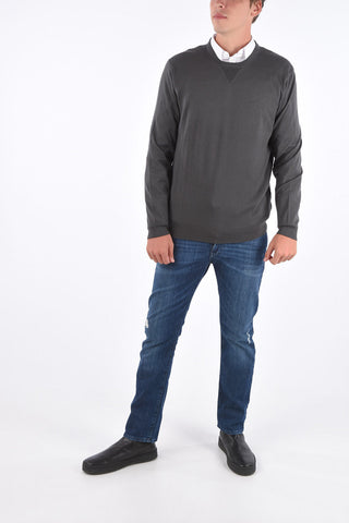 ARMANI EXCHANGE maglia girocollo in lana vergine