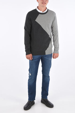ARMANI EXCHANGE maglia girocollo in cotone