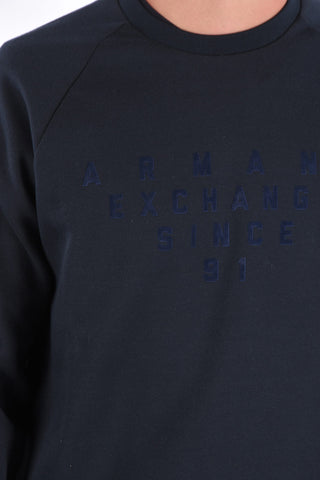 ARMANI EXCHANGE crewneck sweatshirt with logo