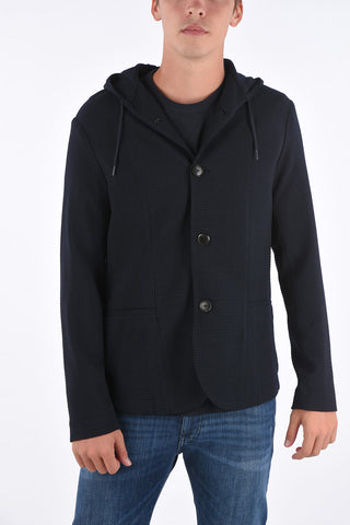 EMPORIO Blazer Trapuntato con Cappuccio