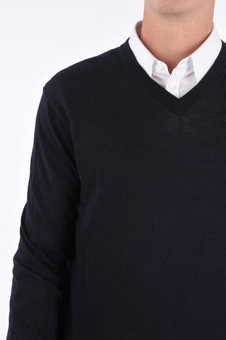 ARMANI EXCHANGE cotton v-neck sweater