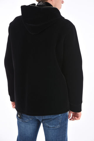EMPORIO Maxi Embroidered Chenille Coat