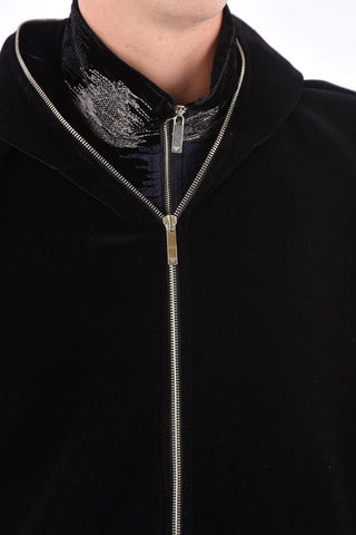 EMPORIO Maxi Embroidered Chenille Coat