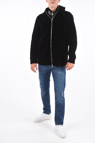 EMPORIO Maxi Embroidered Chenille Coat