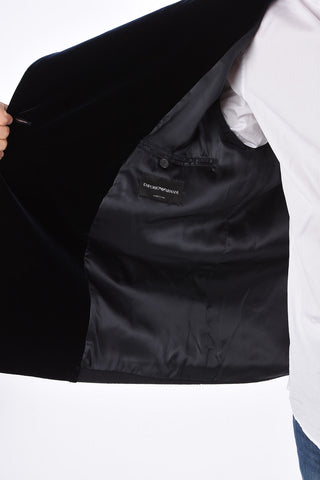 EMPORIO Virgin Wool Double-Breasted Coat