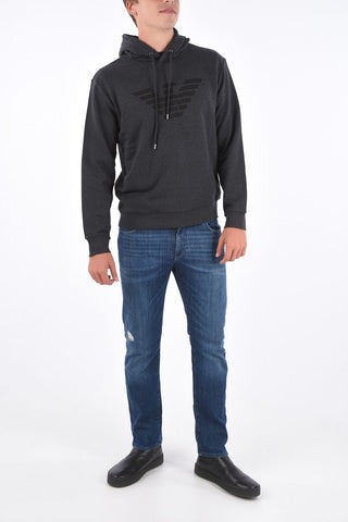 EMPORIO printed hoodie sweatshirt