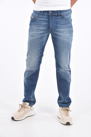 Stonewashed BELTHER-R Slim Fit Jeans 18cm