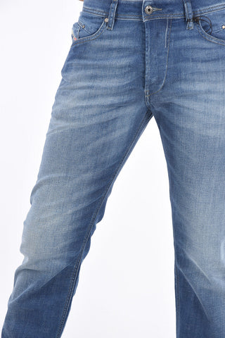 Stonewashed BELTHER-R Slim Fit Jeans 18cm