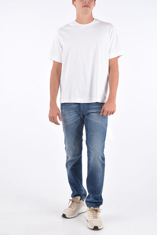 Stonewashed BELTHER-R Slim Fit Jeans 18cm