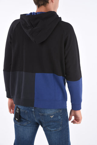 ARMANI EXCHANGE printed hoodie sweatshirt