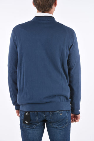 ARMANI EXCHANGE maglia girocollo con ricamo