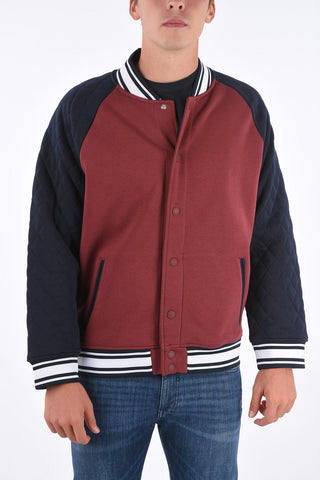 EXCHANGE Quilted Sleeve Two Pocket Bomber