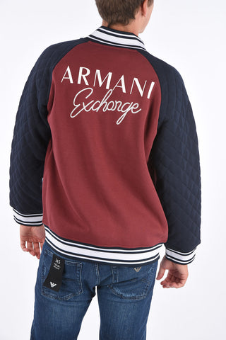 EXCHANGE Quilted Sleeve Two Pocket Bomber