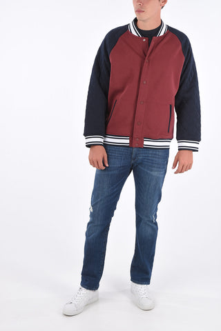 EXCHANGE Quilted Sleeve Two Pocket Bomber
