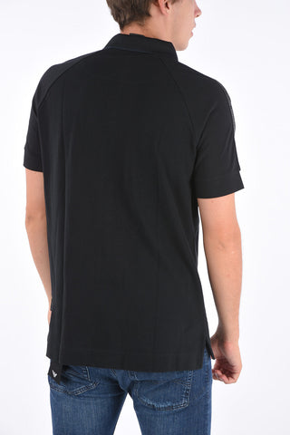 ARMANI EXCHANGE piquè cotton 3 button polo shirt