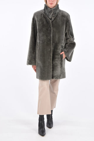 Shearling Reversible Coat