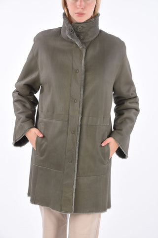 Shearling Reversible Coat