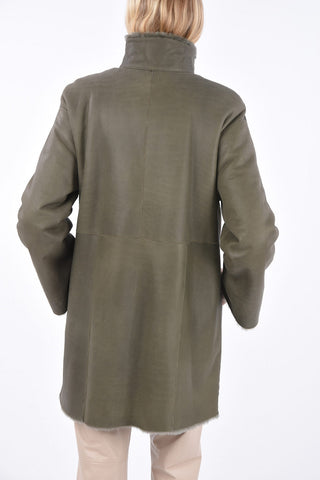Shearling Reversible Coat