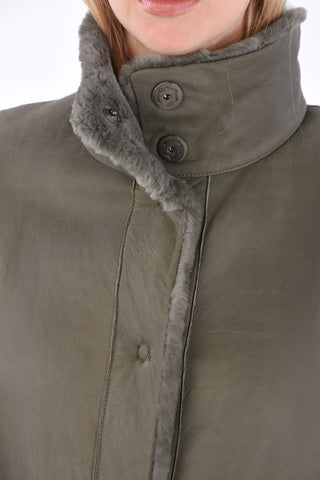 Shearling Reversible Coat