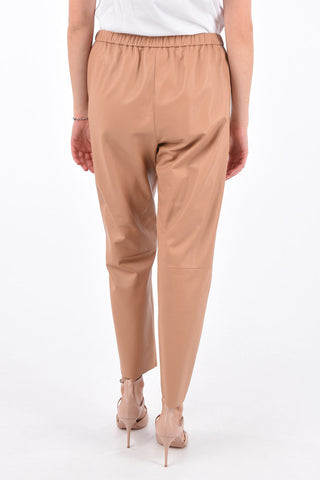 Leather High Waist Pants