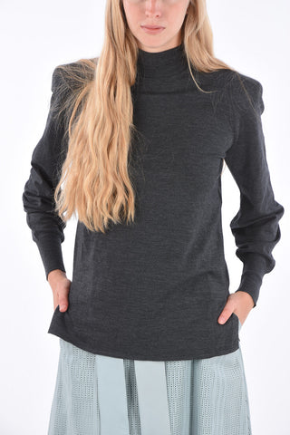 Extrafine Merino Wool Turtle-Neck Sweater