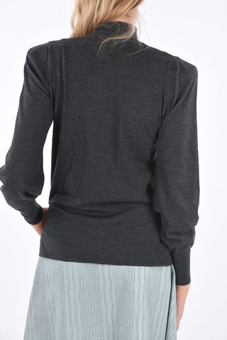 Extrafine Merino Wool Turtle-Neck Sweater