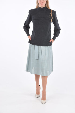 Extrafine Merino Wool Turtle-Neck Sweater