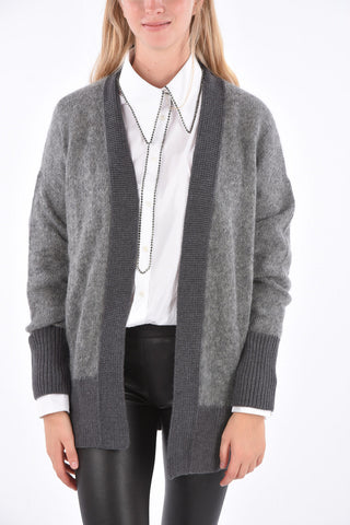 Cardigan Lungo in Lana Merino 