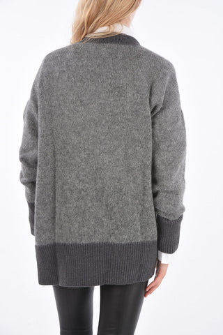 Cardigan Lungo in Lana Merino 