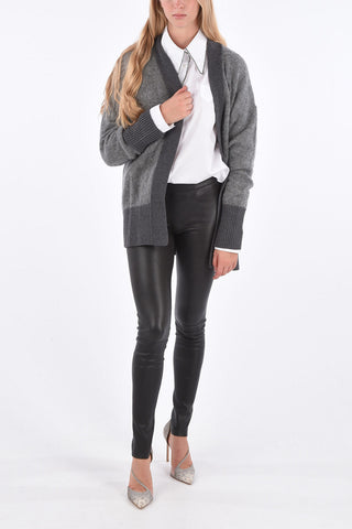 Cardigan Lungo in Lana Merino 