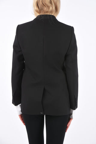 Wool Single Breasted Blazer