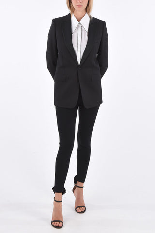 Wool Single Breasted Blazer