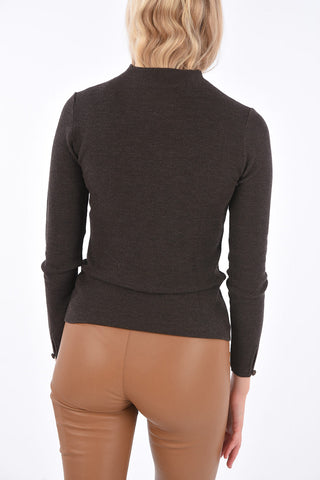 Merino Wool Slim Fit Crew-Neck Sweater
