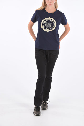 Maxi Printed Crew-Neck T-shirt