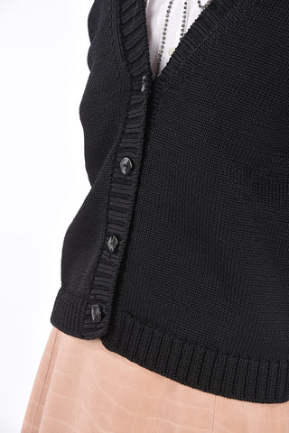 Cardigan Crochet a 4 Bottoni