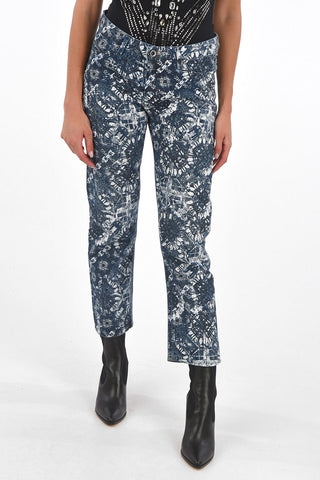 BLACK GOLD Jeans TYPE-1820 Capri Stampati