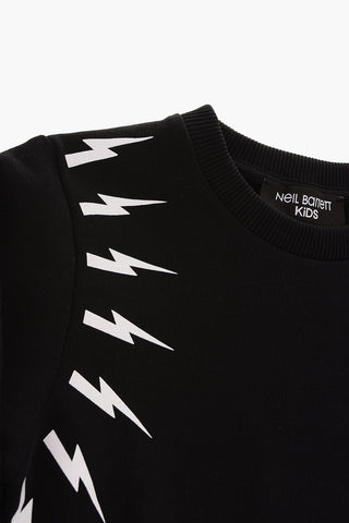 crewneck FAIRISLE THUNDERBOLT sweatshirt