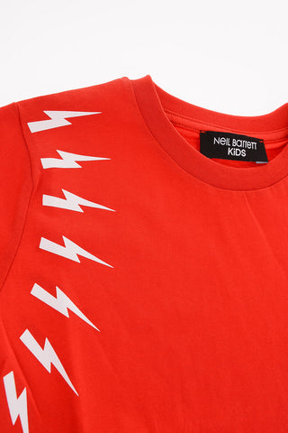 T-shirt FAIRISLE THUNDERBOLT girocollo