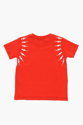 T-shirt FAIRISLE THUNDERBOLT girocollo