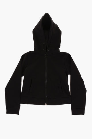 ARMANI EXCHANGE hooded sweatshirt with zip closure