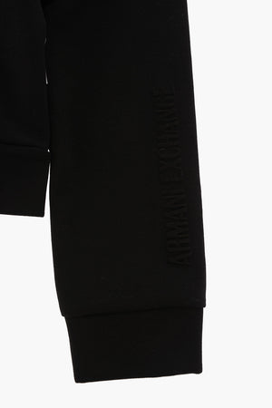 ARMANI EXCHANGE hooded sweatshirt with zip closure