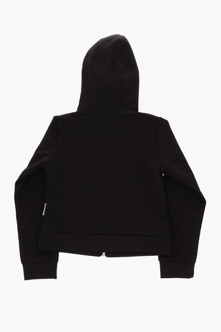 ARMANI EXCHANGE hooded sweatshirt with zip closure