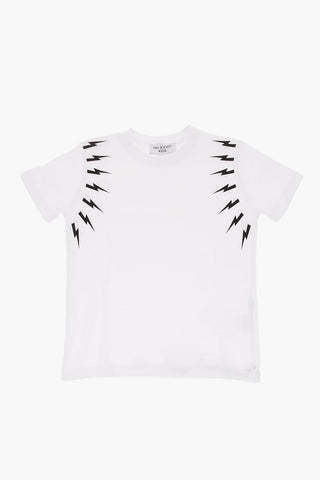T-shirt FAIRISLE THUNDERBOLT girocollo