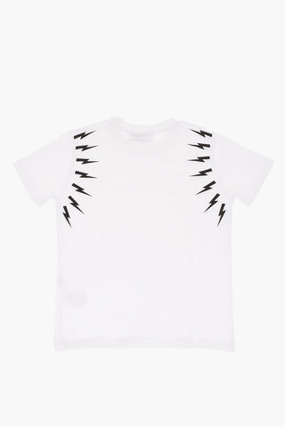 T-shirt FAIRISLE THUNDERBOLT girocollo